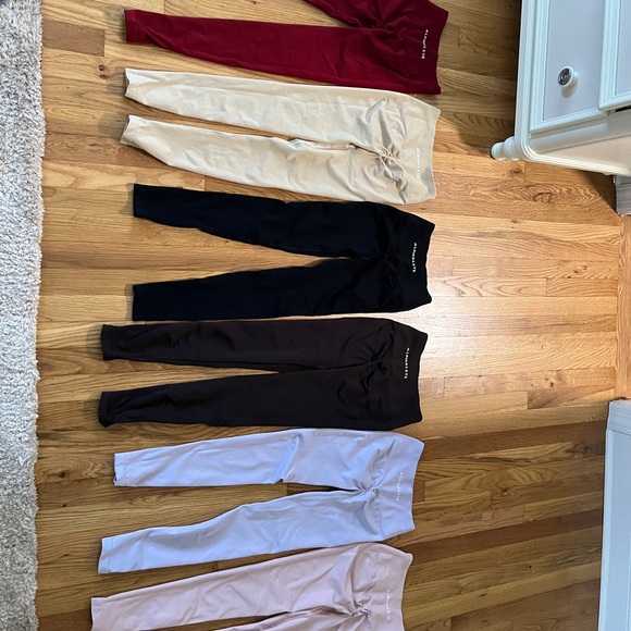 6 pairs Alphalete Amplify Leggings x small - Picture 3 of 5